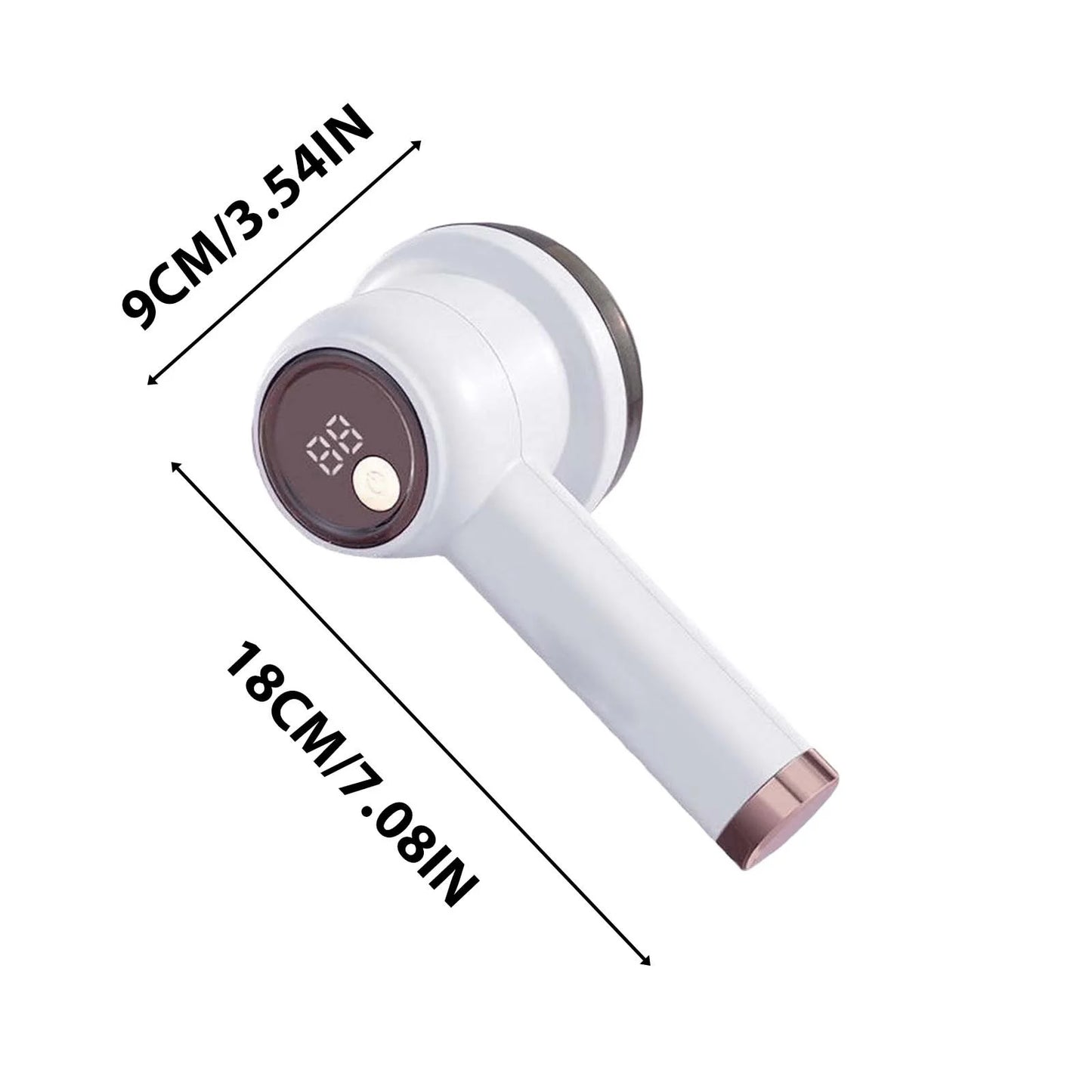 Electric Lint Remover with LED Display, Rechargeable Fabric Shaver, Lint Shaver, Blade, Rechargeable Fabric Hairball Trimmers, Upholstery, Furniture